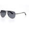 Водительские сонцезащитные очки авиатор 11069 серебряные с чёрной линзой . Photo 1