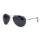 Cонцезахисні окуляри для водіїв авіатор 12091 срібні з чорною лінзою . Photo 1