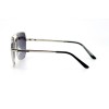 Мужские сонцезащитные очки 10921 серебряные с серой линзой 