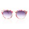 Дитячі сонцезахисні окуляри 8127 принт з фіолетовою лінзою . Photo 2