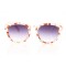 Дитячі сонцезахисні окуляри 8129 коричневі з фіолетовою лінзою . Photo 2