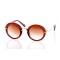 Дитячі сонцезахисні окуляри 10437 коричневі з коричневою лінзою . Photo 1