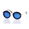Дитячі сонцезахисні окуляри 10439 чорні з синьою лінзою . Photo 1