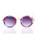 Дитячі сонцезахисні окуляри 10443 принт з фіолетовою лінзою . Photo 2