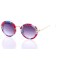 Дитячі сонцезахисні окуляри 10443 принт з фіолетовою лінзою . Photo 1