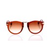 Детские сонцезащитные очки 10452 коричневые с коричневой линзой 