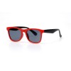 Детские сонцезащитные очки 10720 красные с чёрной линзой 