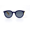 Детские сонцезащитные очки 10725 чёрные с синей линзой 