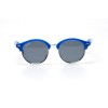 Детские сонцезащитные очки 10733 синие с чёрной линзой 