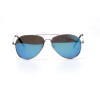 Дитячі сонцезахисні окуляри 10739 сірі з синьою лінзою 