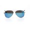Дитячі сонцезахисні окуляри 10739 сірі з синьою лінзою . Photo 2