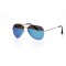 Дитячі сонцезахисні окуляри 10739 сірі з синьою лінзою . Photo 1