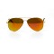 Дитячі сонцезахисні окуляри 10740 золоті з помаранчевою лінзою . Photo 2