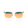 Дитячі сонцезахисні окуляри 11030 прозорі з жовтою лінзою 