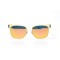 Дитячі сонцезахисні окуляри 11030 прозорі з жовтою лінзою . Photo 2