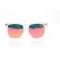Дитячі сонцезахисні окуляри 11039 білі з рожевою лінзою . Photo 2