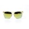 Дитячі сонцезахисні окуляри 11040 прозорі з зеленою лінзою . Photo 2