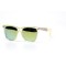 Дитячі сонцезахисні окуляри 11040 прозорі з зеленою лінзою . Photo 1