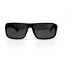 Мужские сонцезащитные очки 10930 чёрные с чёрной линзой 