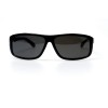 Мужские сонцезащитные очки 10932 чёрные с чёрной линзой 