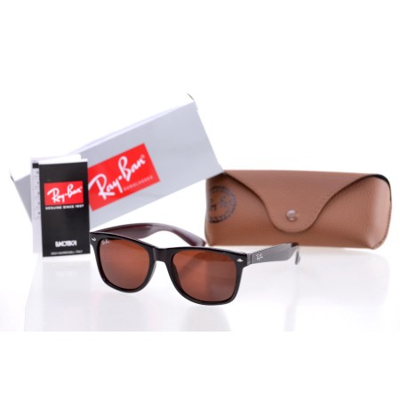 Ray Ban Wayfarer сонцезахисні окуляри 10425 коричневі з коричневою лінзою 
