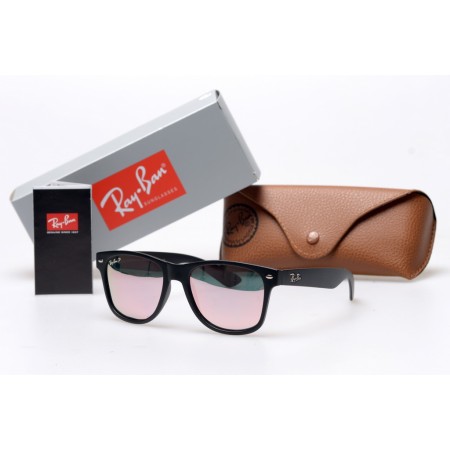 Ray Ban Wayfarer сонцезахисні окуляри 10680 чорні з рожевою лінзою 