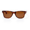 Ray Ban Wayfarer сонцезахисні окуляри 10682 леопардові з коричневою лінзою 