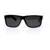 Мужские сонцезащитные очки 10936 чёрные с чёрной линзой 