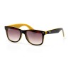 Ray Ban Wayfarer сонцезахисні окуляри 10697 жовті з коричневою лінзою 