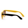 Ray Ban Wayfarer сонцезахисні окуляри 10697 жовті з коричневою лінзою 