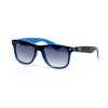 Ray Ban Wayfarer сонцезахисні окуляри 10705 блакитні з блакитною лінзою 
