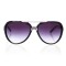 Чоловічі сонцезахисні окуляри 7374 чорні з фіолетовою лінзою . Photo 2