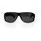 Мужские сонцезащитные очки 10938 чёрные с чёрной линзой . Photo 2