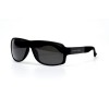 Мужские сонцезащитные очки 10938 чёрные с чёрной линзой 