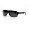 Мужские сонцезащитные очки 10939 чёрные с чёрной линзой . Photo 1