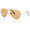 Ray Ban Aviator (каплі) сонцезахисні окуляри 7035 золоті з коричневоюлінзою . Photo 2