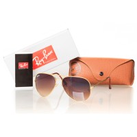 Ray Ban Aviator (капли) сонцезащитные очки 7337 золотой с коричневой линзой Ray Ban Aviator (капли) сонцезащитные очки 7337 золотой с коричневой линзой фото