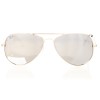 Ray Ban Aviator (каплі) сонцезахисні окуляри 8518 срібні з ртутноюлінзою 