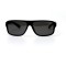 Мужские сонцезащитные очки 10943 чёрные с чёрной линзой . Photo 2