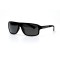 Мужские сонцезащитные очки 10943 чёрные с чёрной линзой . Photo 1