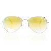 Ray Ban Original сонцезахисні окуляри 5697 срібні з жовтою лінзою 