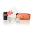 Ray Ban Original сонцезащитные очки 7548 золотой с ртутной линзой 