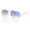Ray Ban Original сонцезахисні окуляри 8274 золоті з блакитною лінзою . Photo 2