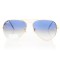 Ray Ban Original сонцезахисні окуляри 8274 золоті з блакитною лінзою . Photo 3