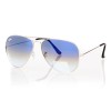 Ray Ban Original сонцезахисні окуляри 8279 срібні з блакитною лінзою 
