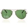 Ray Ban Original сонцезахисні окуляри 8497 мідні з зеленою лінзою 