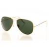 Ray Ban Original сонцезахисні окуляри 8509 золоті з зеленою лінзою 