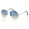 Ray Ban Original сонцезахисні окуляри 9307 срібні з синьою лінзою 