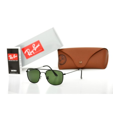 Ray Ban Original сонцезахисні окуляри 9329 чорні з зеленою лінзою 