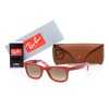 Ray Ban Original сонцезахисні окуляри 11538 червоні з коричневою лінзою 
